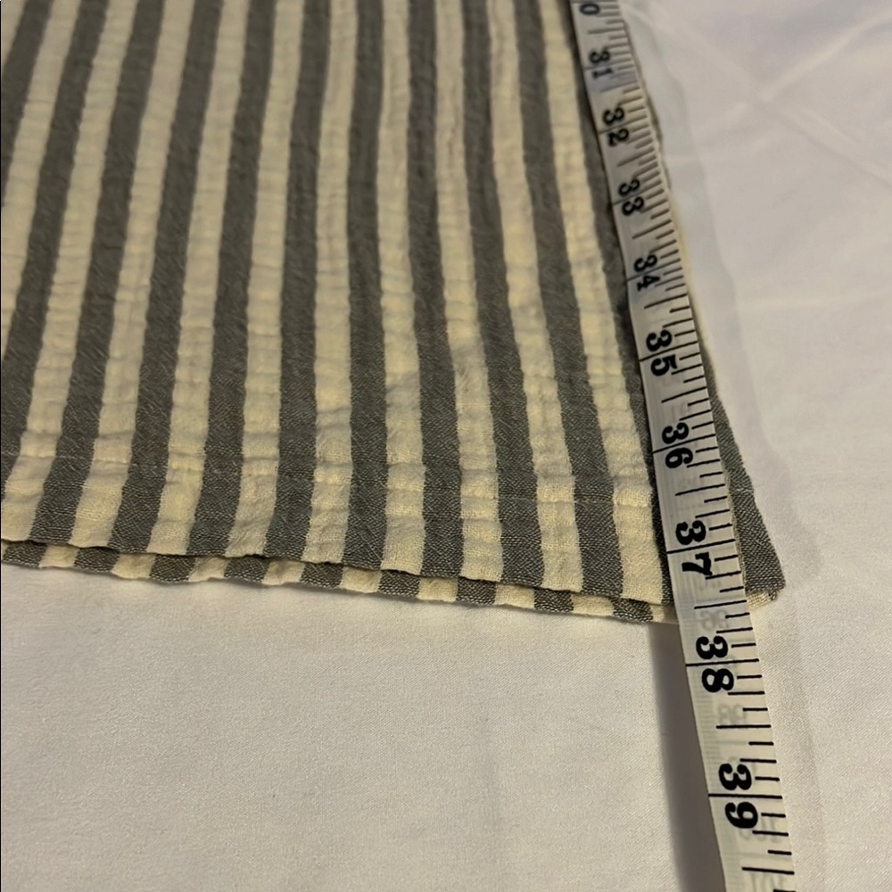 Rylee + Cru Storm Stripe Bridgette Jumpsuit Relaxed Fit Size Sm Beach Casual EUC - Picture 6 of 8